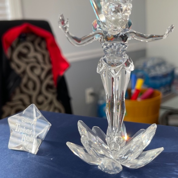 SWAROVSKI Crystal Figurine Disney Limited Edition 2008 Tinkerbell - Picture 2 of 6